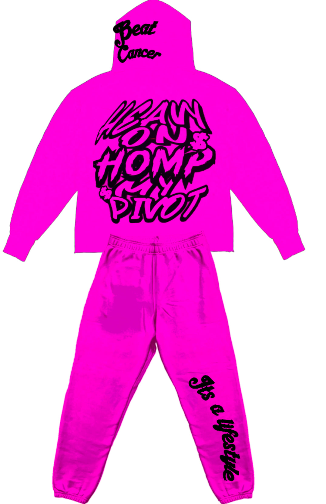 Pink jogging suits