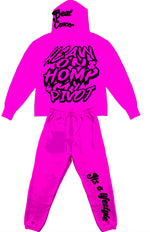 Pink jogging suits
